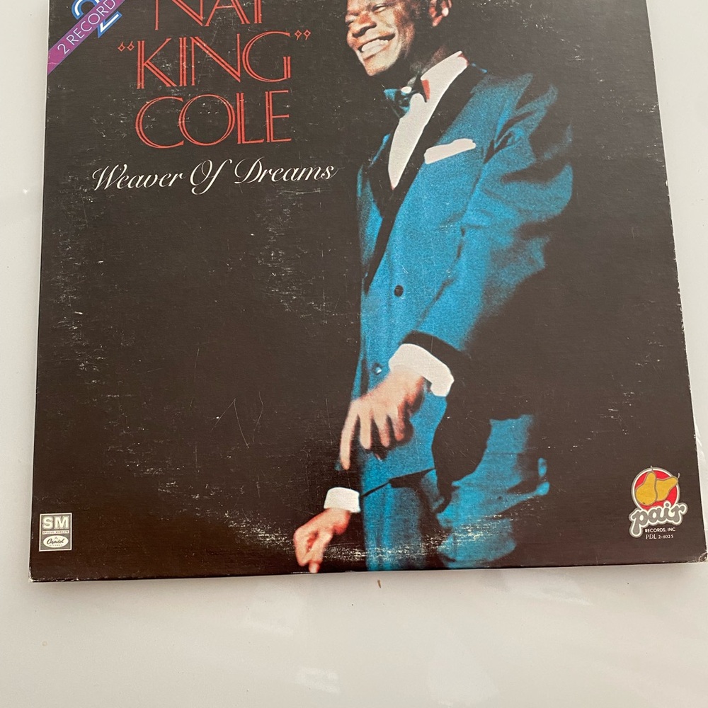 Nat King Cole Weaver of Dreams Vinyl Record vintage jazz John Coltrane blue note